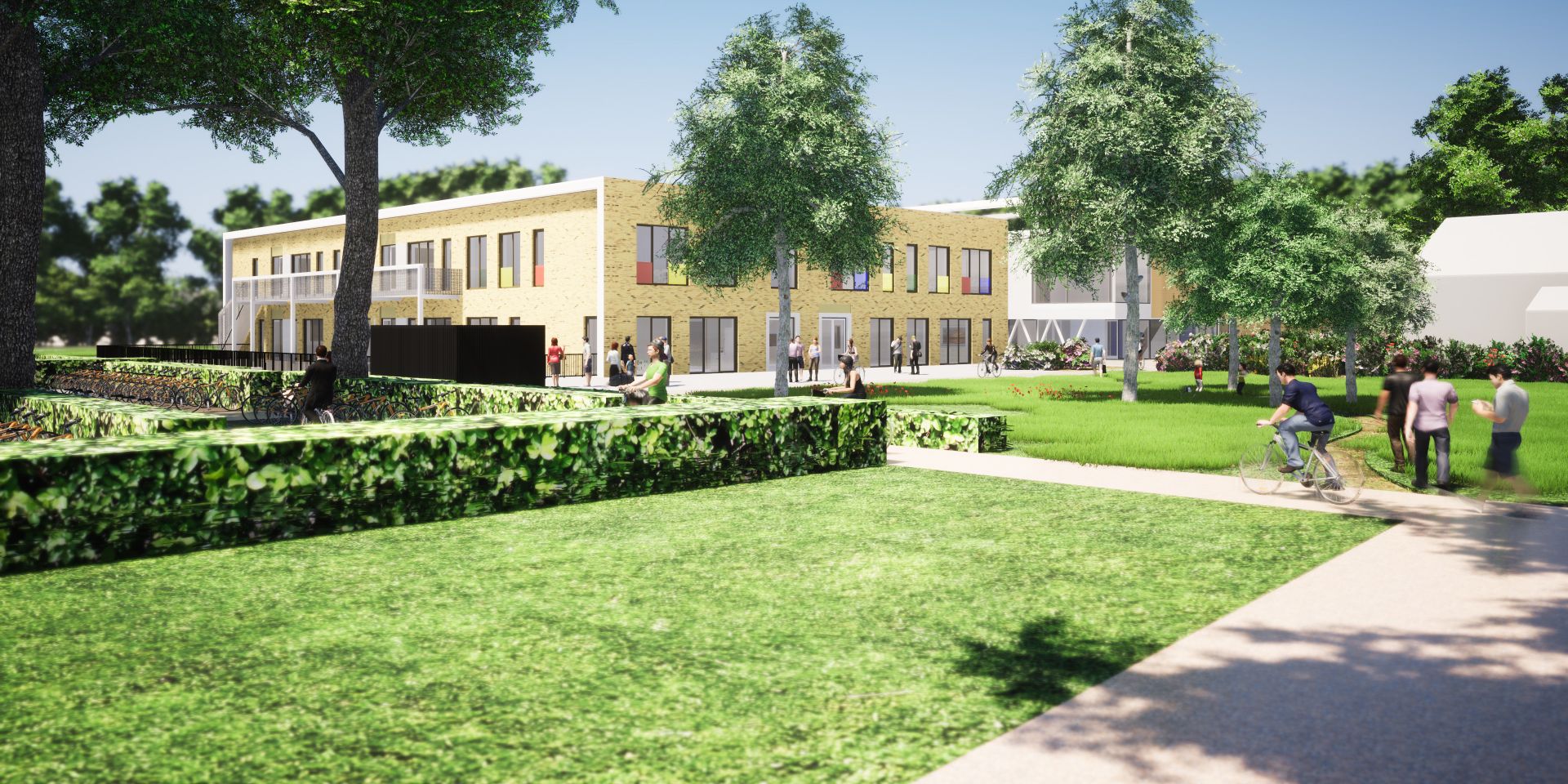 Campus Damwâld - in uitvoering