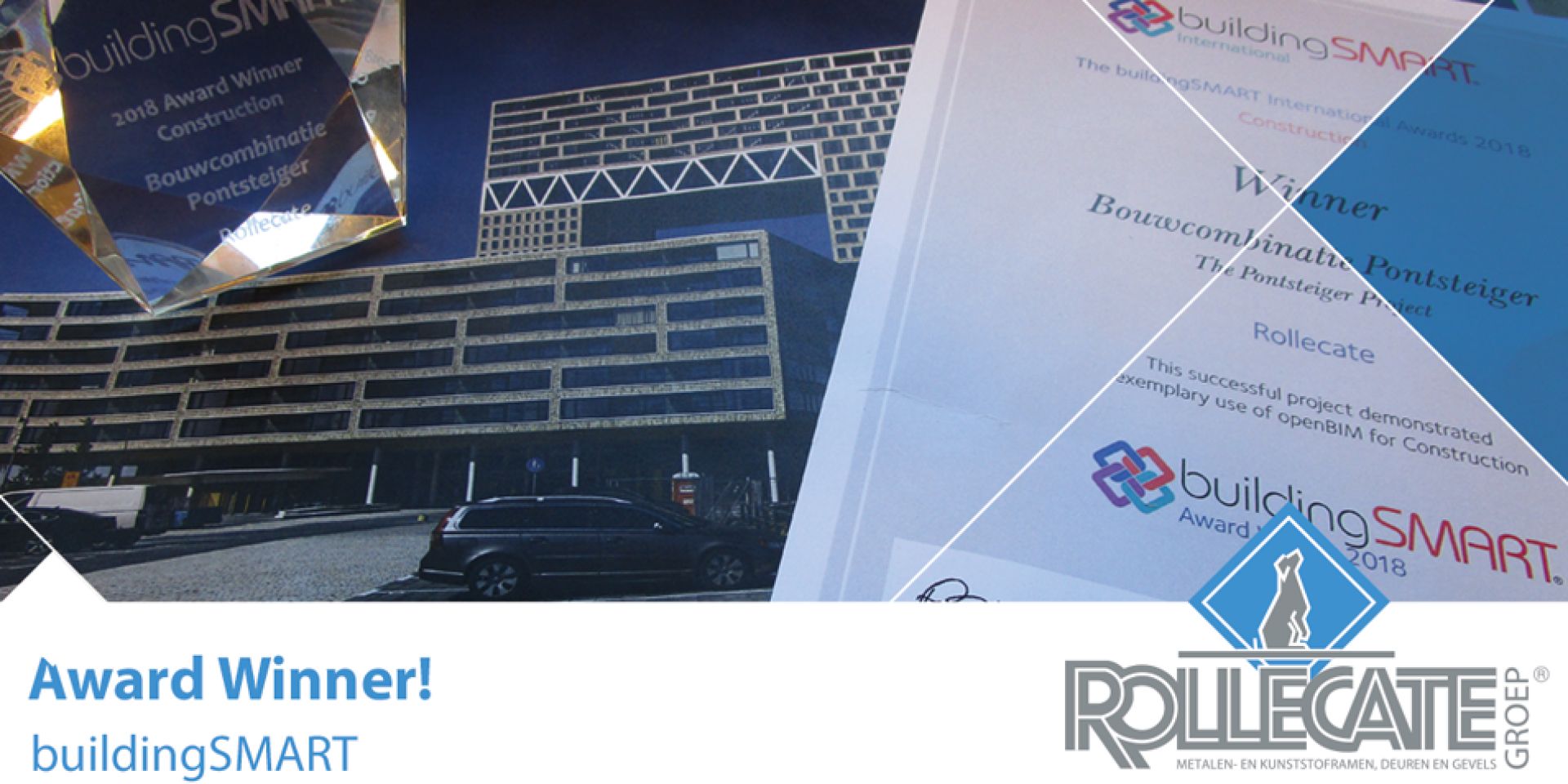 Rollecate wint buildingSMART Award
